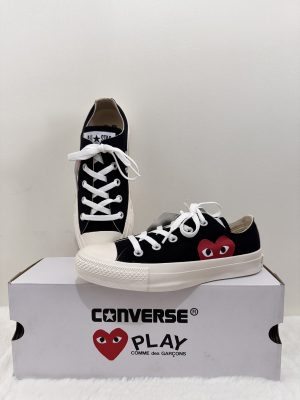 CDG X Converse Chuck Taylor Black